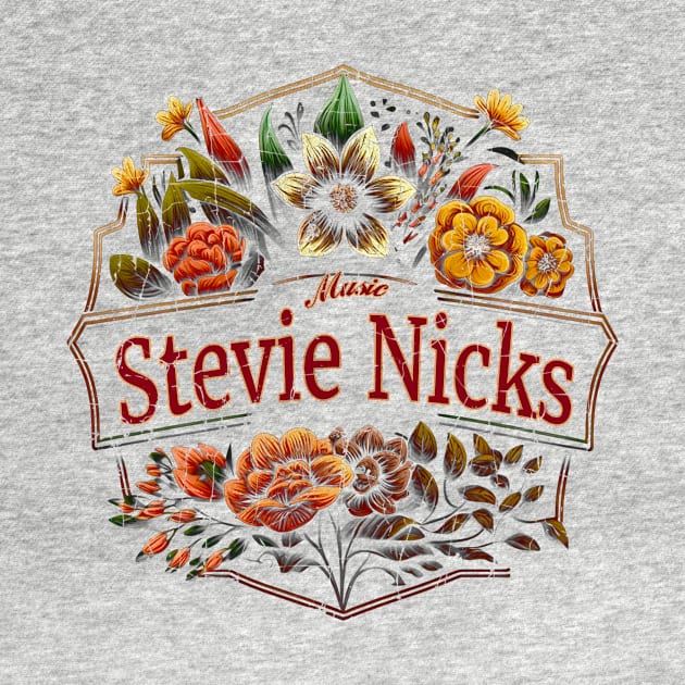 Stevie Nicks Flower VIntage by Itulah Cinta